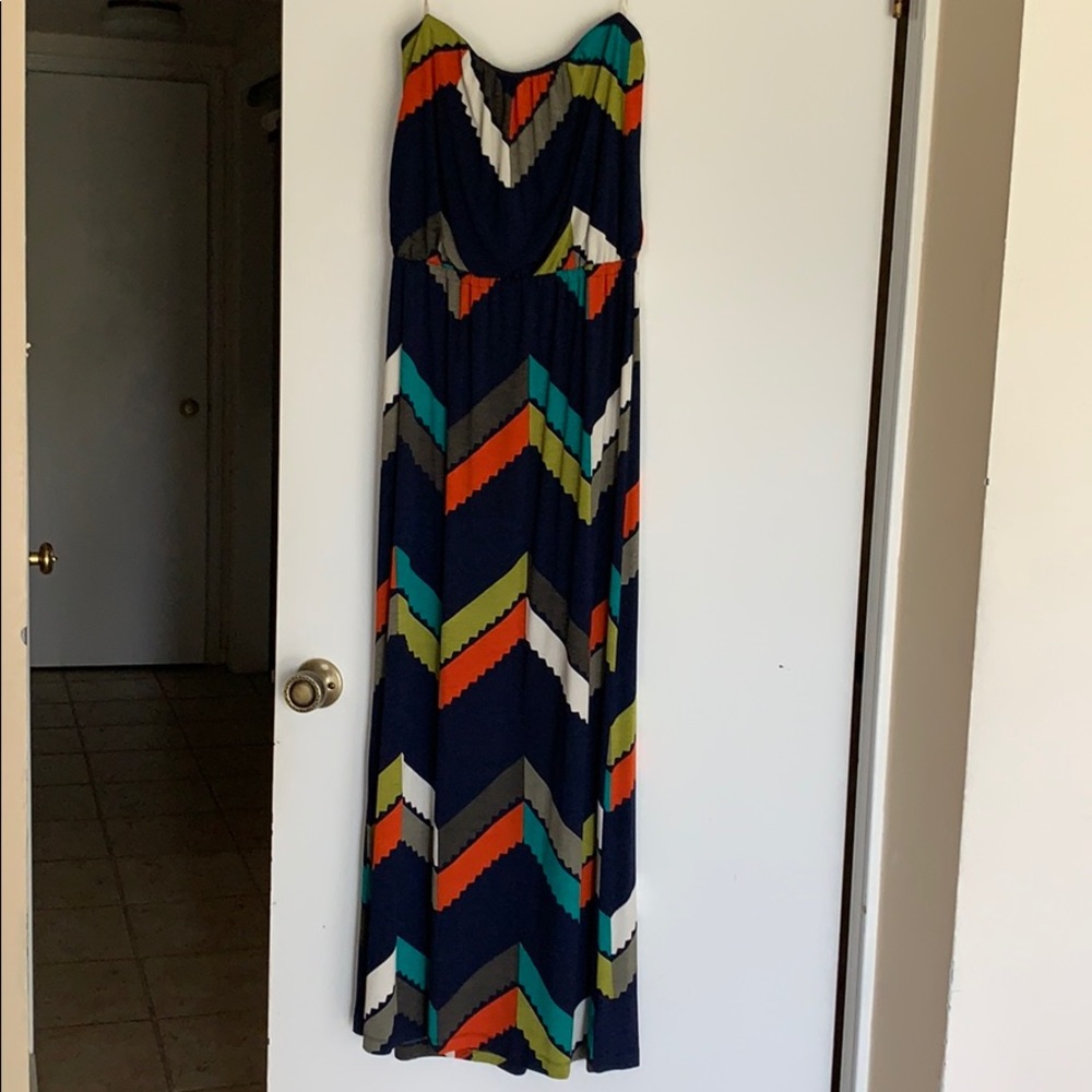 Strapless Maxi Dress